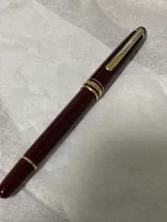 MONTBLANC 万年筆 ボルドー ゴールド モンブラン 14K/585のサムネイル