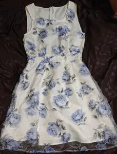 INGNI ワンピース 花柄 オーガンジー風