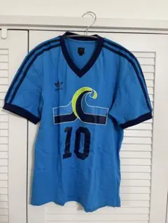 90s 00s adidas リンガー Tサッカー ユニフォームヴィンテージ