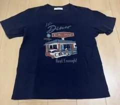 インヘリット Tシャツ ネイビー 古着のサムネイル
