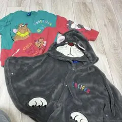 Disney ルシファー なりきりポンチョ 80-95cmとトレーナーセット