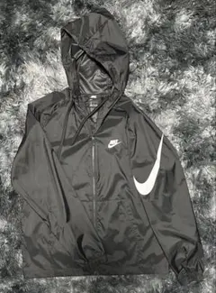 Nike ブラック ナイロンジャケット