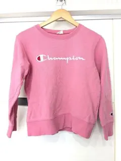 Champion ピンク トレーナー　キッズ　150のサムネイル