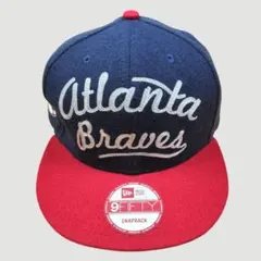 NEWERAニューエラ アトランタブレーブス ウールキャップ 9FIFTY