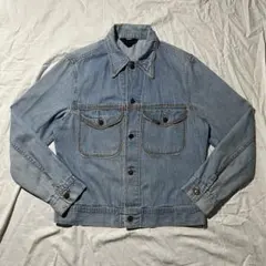 70s 80s ヴィンテージ リー ダブルポケット 2nd タイプ デニムjk