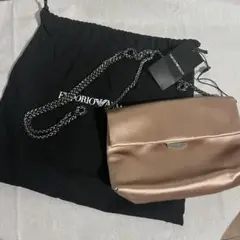 【タグ付き新品未使用】ARMANI アルマーニ　パーティバッグ