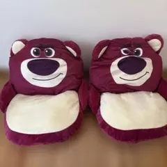 新品未使用　ロッツォ ぎゅっとぬいぐるみチェア　座椅子座面クッション2つセット