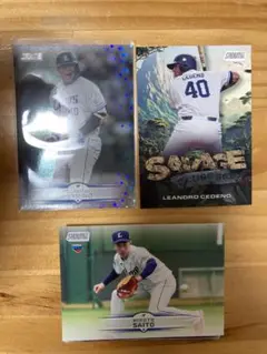 toppsスタジアムクラブ2025 西武レギュラーカード全18枚＋オマケ2枚