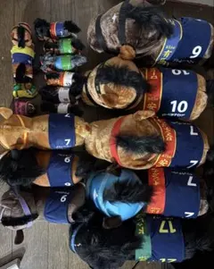 サラブレッドコレクションのぬいぐるみ、キーホルダー、17点セットまとめ売り