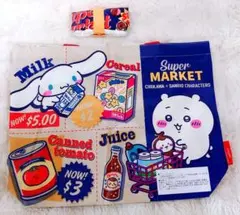 ちいかわ×サンリオキャラクターズ エコバッグ2点セット