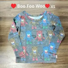 ♥️Boo Foo Woo♥️ クマ柄 長袖カットソー XSのサムネイル