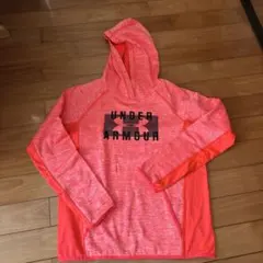 Under Armour パーカー ネオンピンク　オレンジのサムネイル