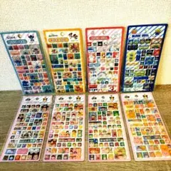 ディズニー ブロックシール タイルシール ツムツム ぷくぷくシール 全種類 8枚