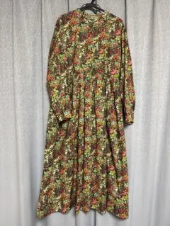 新品未使用リバティプリント ワンピース