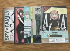5/14までの出品✳︎スパイファミリー　クリアファイル5点/色紙