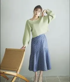 プロポ ドットスカート