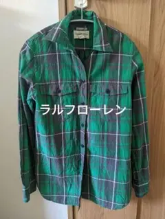 美品☆ラルフローレン　チェックシャツ