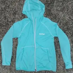 mont-bell クールパーカー 150 グリーン1114294 UVカット