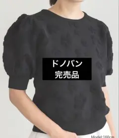 ドノバン　パフスリーブジャガードニットのサムネイル