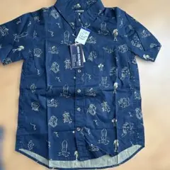 140 和柄シャツ
