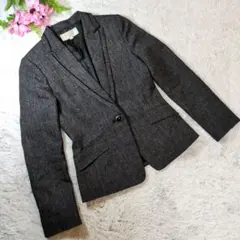✨美品✨ESPRITMUR★S★ ダークグレー テーラードジャケット