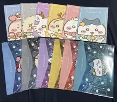 ちいかわ　セブンイレブン限定　A5ノート　フラットケース　フルコンプセット