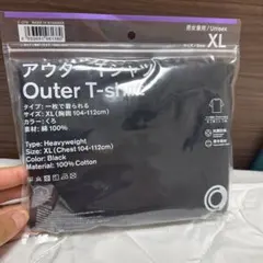 ファミリーマート アウターTシャツ ブラック XLサイズ
