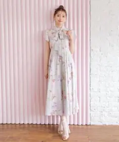 willselection マルチフラワー ワンピース ドレス