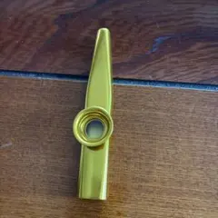 カズー メタル製 ゴールドカラー 楽器のサムネイル
