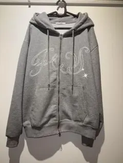 FANCY CLUB ジップアップパーカー グレー