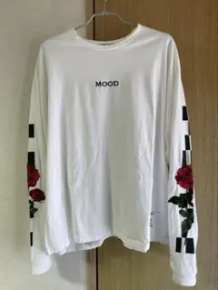 LEGENDA レジェンダ バラ刺繍 ロンT オーバーサイズ 長袖Tシャツのサムネイル