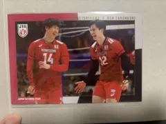 バレーボール男子日本代表 ポストカードコレクション 石川祐希&高橋藍