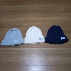 ニット帽ORCIVAL3色セット