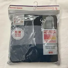 ユニクロ　ヒートテックシームレスタートルネックT プリンセスタムタム　L