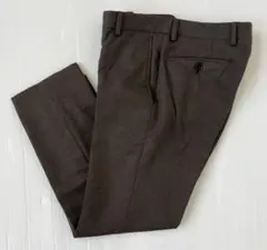 ユナイテッドアローズ グリーンレーベル スラックス 茶色 72 パンツ