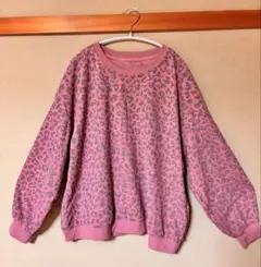 レオパード スウェット