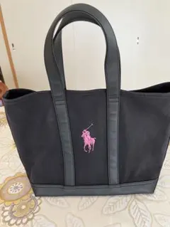 ピンクポロ‼️ラルフローレン　トートバッグ