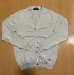ZANONE カーディガン 48 グレージュ ウール
