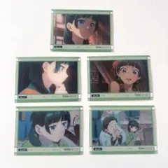 薬屋のひとりごと トレーディングカードコレクションクリア 猫猫 5枚セット