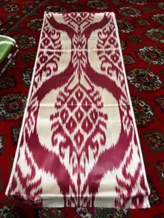 IB4. 烏茲別克斯坦直輸 手織竹製 絣・伊卡特