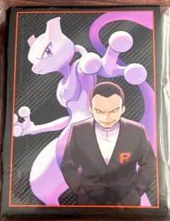 【新品・匿名】海外限定 サカキ & ミュウツー デッキシールド スリーブ 65枚