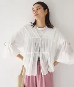 シアーシャツ新品アルページュストーリー - メルカリ