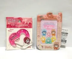 初音ミク MEIKO カードケースキーホルダー アクリルカラビナ セット