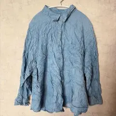 デニムジャケット シルク 絹 CALEMBOUR ヴィンテージ キュプラ - メルカリ
