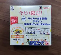 サッカー日本代表　選手サイン入りタオル