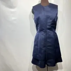 CARVEN カルヴェン ノースリーブ ワンピース ネイビー 36のサムネイル