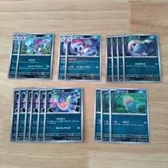 ポケモンカード マーイーカ　カラマネロ　進化ライン　ストームエメラルダ