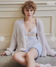 スナイデルホーム　シャギーカーディガン