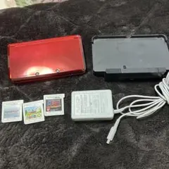正常動作品 Nintendo 3DS ニンテンドー3DS  本体 充電器付