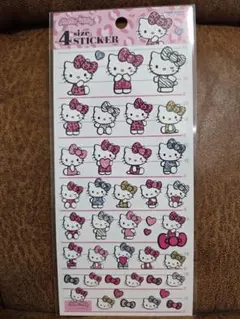 ハローキティ 4サイズステッカー シール【即日発送】【正規品】